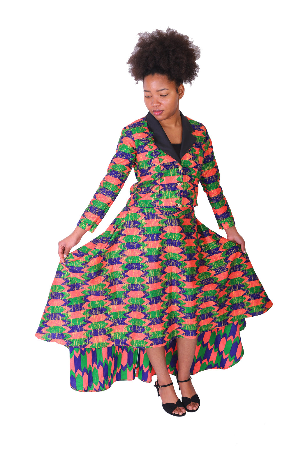 Afrikaanse pak rok & blouse