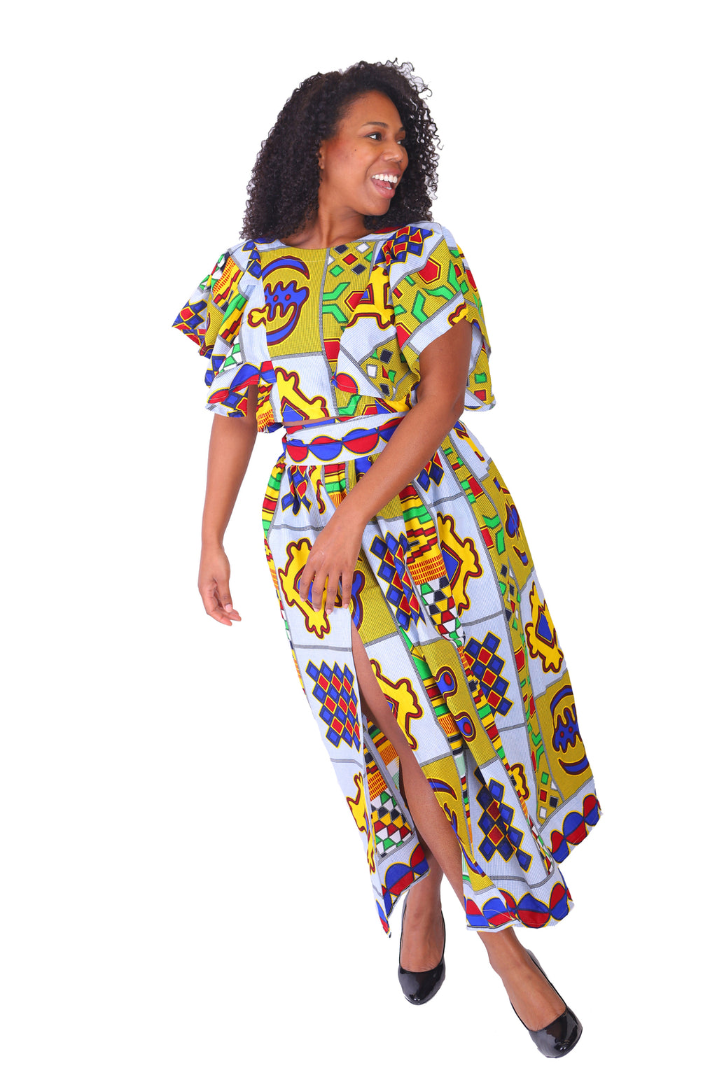 Afrikaanse wax pak rok